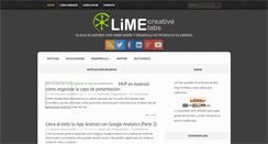 Desktop Screenshot of limecreativelabs.com